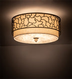 26.5" W Deserto Seco Contemporary Flushmount