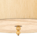 32"W Cilindro Lujoso Semi-Flushmount