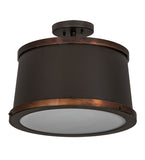 18"W Cilindro Reel Semi-Flushmount