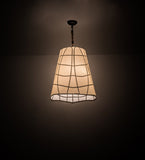 22"W Earzz Deco Pendant