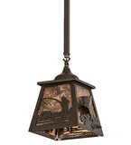 8"Sq Fly Fishing Pendant