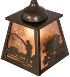 8"Sq Fly Fishing Pendant