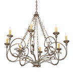 42"W Rachelle 8 Lt Chandelier