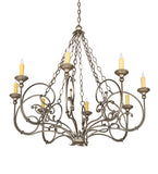 42"W Rachelle 8 Lt Chandelier