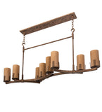 52"L Cero 8 Lt Oblong Chandelier