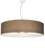 48"W Cilindro Textrene Modern Pendant