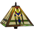 17.5"H Tiffany Prairie Wheat Table Lamp