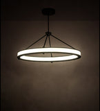 42"L Anillo Gemini Contemporary Pendan