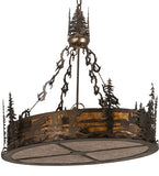 30"W Fly Fisherman Pendant