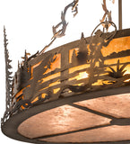 30"W Fly Fisherman Pendant