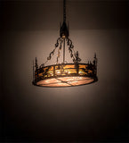 30"W Fly Fisherman Pendant