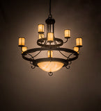 52"W Nehring 9 Lt Contemporary Chandelier