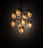 32"W Hyde Park "T" Mission 9 Lt Chandelier
