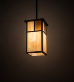 12"Sq Hyde Park "T" Mission Pendant