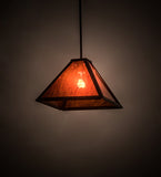 12"Sq Mission Prime Pendant