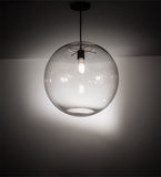 18"W Bola Contemporary Pendant
