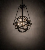 36"W Gimbal Grinado Chandelier