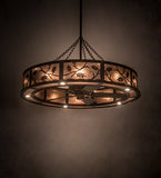 55"W Whispering Pines W/Downlights Chandel-Air Fan