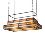72"L Hyde Park "T" Mission Oblong Pendant