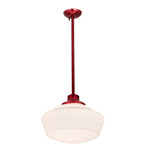 16"W Schoolhouse Pendant