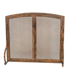 44"W X 38"H Prime Arched Operable Door Fireplace Screen