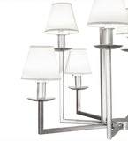 43"W Porte Tournante 8 Lt Chandelier