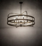 48"W Aldari 6 Lt Modern Chandelie