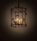 25"W Jillian 4 Lt Pendant