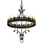 36.5"W Seville 19 Lt Gothic Chandelier