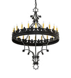 36.5"W Seville 19 Lt Gothic Chandelier