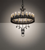36.5"W Seville 19 Lt Gothic Chandelier