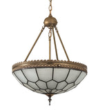 19"W Vincent Honeycomb 3 Lt Ceiling Pendant