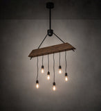 44"L Alva Beam Industrial Pendant