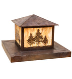36"Sq Tamarack Pier Mount