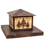 36"Sq Tamarack Pier Mount