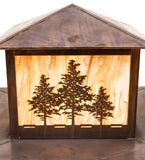 36"Sq Tamarack Pier Mount