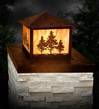 36"Sq Tamarack Pier Mount