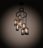 30"W Cartier 9 Lt Modern Chandelier