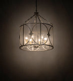 30"W Penelope 6 Lt Pendant