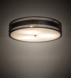 30"W Nolan Traditional Flushmount