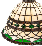 12"W Tiffany Roman Wall Sconce