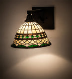 12"W Tiffany Roman Wall Sconce