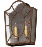 12"W Austin 2 Lt Wall Sconce