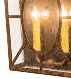 12"W Austin 2 Lt Wall Sconce
