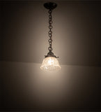 7.5"W Revival Summer Wheat Mini Pendant