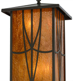 16"Sq Scottsdale Mission Southwest Outdoor Pendant