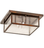 17"Sq Mission Prime Flushmount