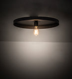 20"W Alva Cap Flushmount