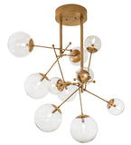 40"W Bola Matrix Contemporary Chandelier