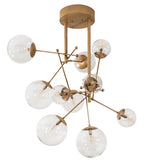 40"W Bola Matrix Contemporary Chandelier